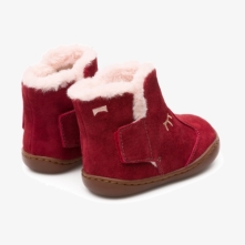 Camper Peu Kids Ankle Boots US-38180 Red Factory Outlet USA